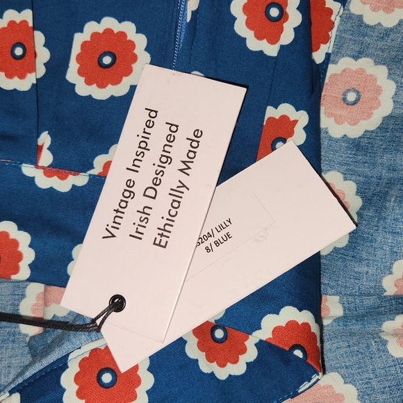 NWT Circus by Sam Edelman Path of Daisies A- Line Pleated Skirt Size UK8 (small) - Picture 8 of 10